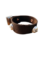 Leather Buddha Bracelet