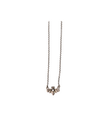 Bumble Bee Diamond Dainty Necklace