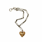 Melissa Chain Diamond Bubble Heart Necklace