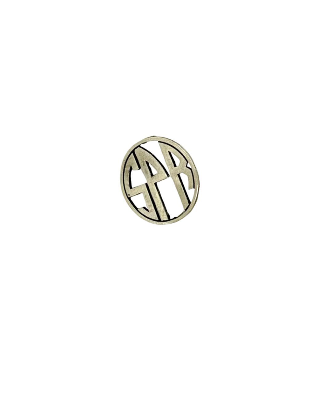 Custom Monogram Hat Pin