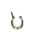 “Lucky Me” Diamond Inlay Horseshoe Charm