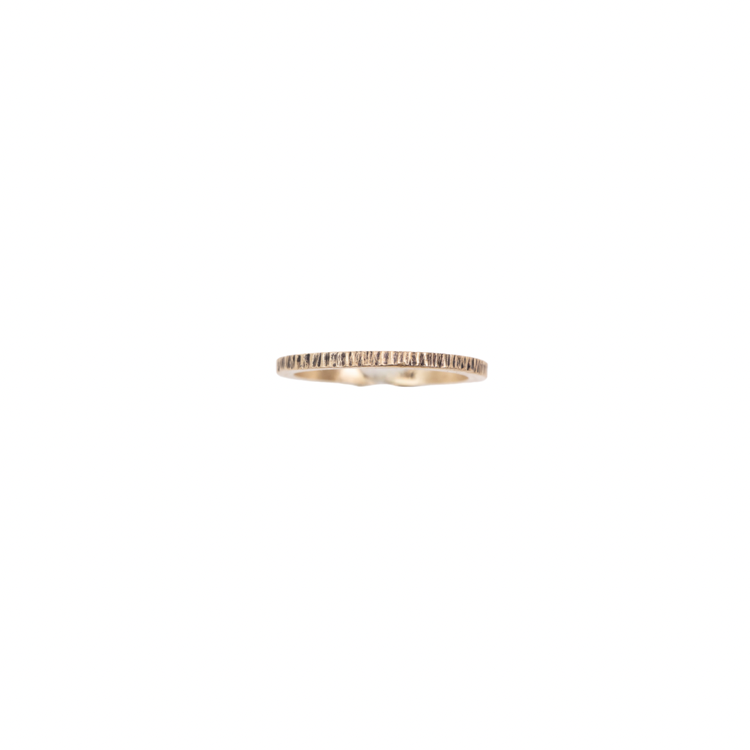 14k Gold Stack Love Ring