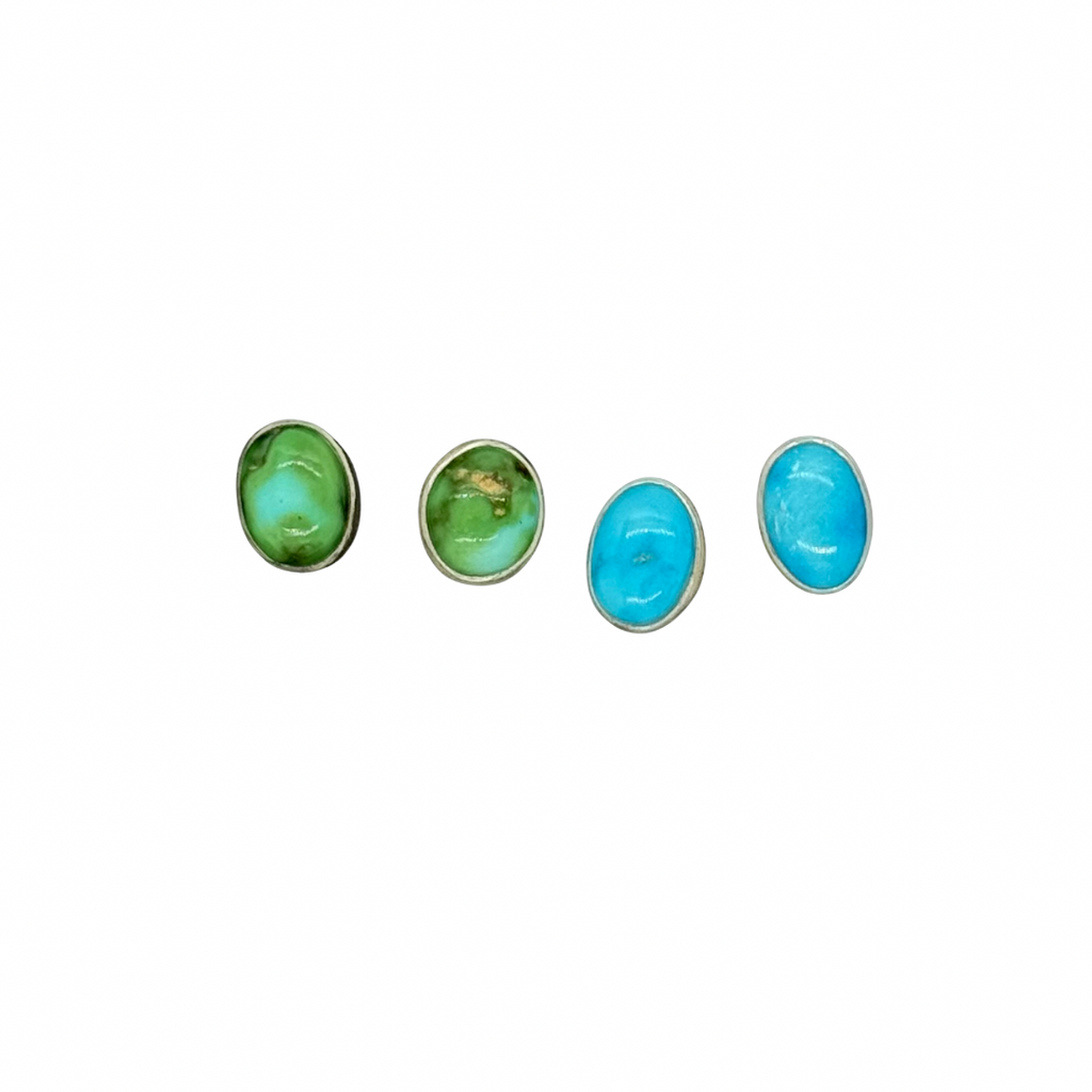 Kingman Turquoise Stud