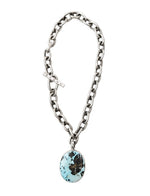 70 Carat Blue Moon Diamond Alyssa Necklace