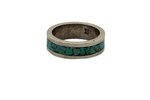 Men's Turquoise Inlay Ring