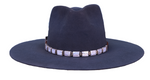 Square Diamond Baroque Pearl Hat Band