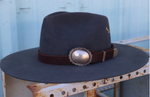 Big Concho Buckle Set Hat Band