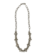 Sterling Silver Handmade Bead & Chain Necklace