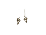 Sidewinder Snake Earrings