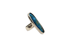 Long Oval Kingman Ring