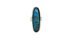 Long Oval Kingman Ring