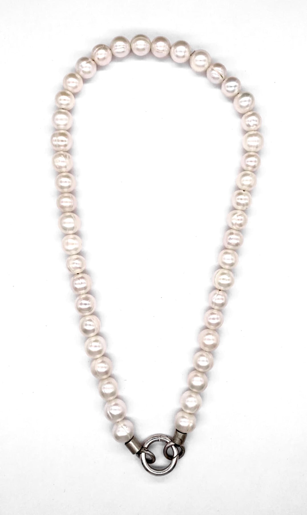 The Queen's Pearl Charm Necklace