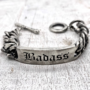 Nothing But A Badass ID Bracelet