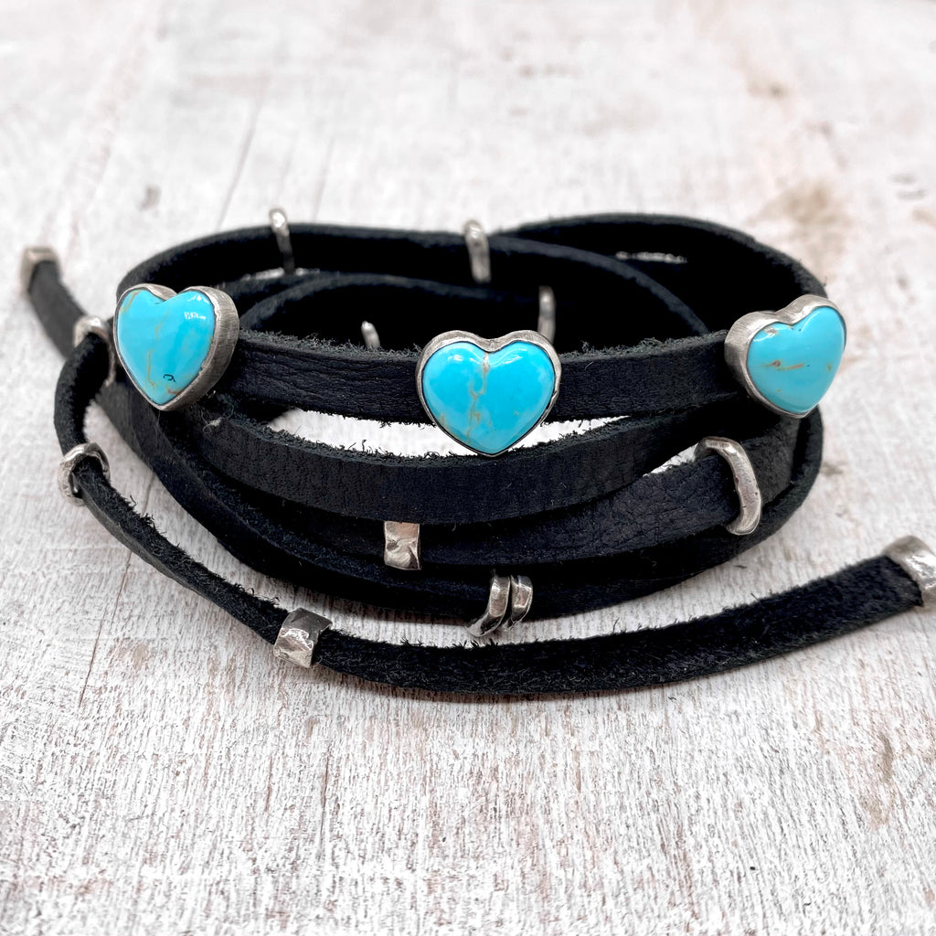 Love Tokens Jewelry Turquoise Concho Hat Band
