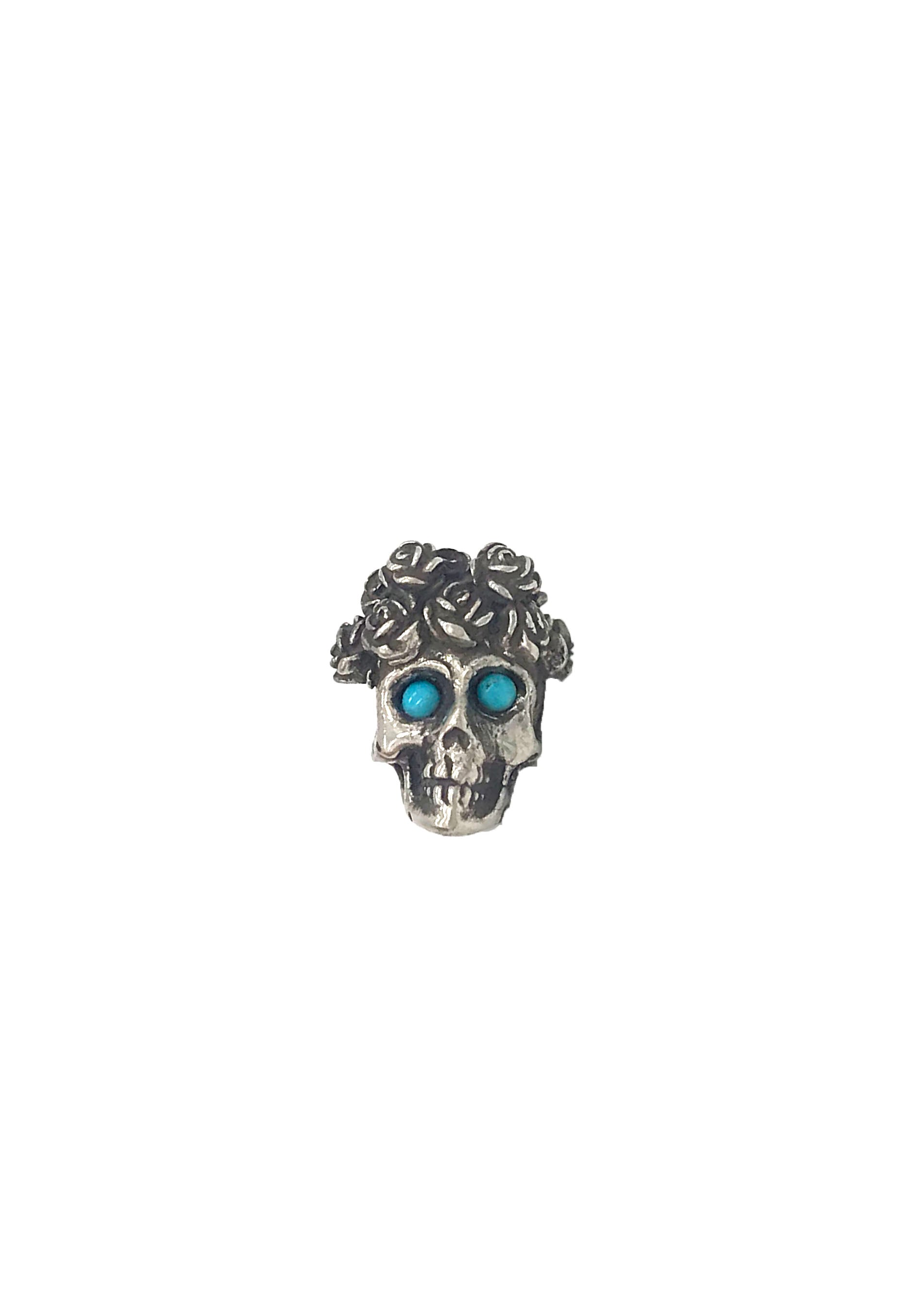 Turquiose Day of the Dead Hat Pin