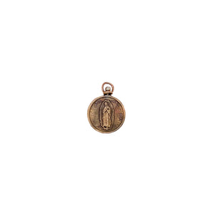 Bronze Guadalupe Charm