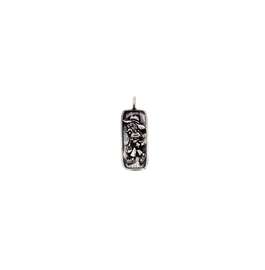 Skeleton Cowboy Charm