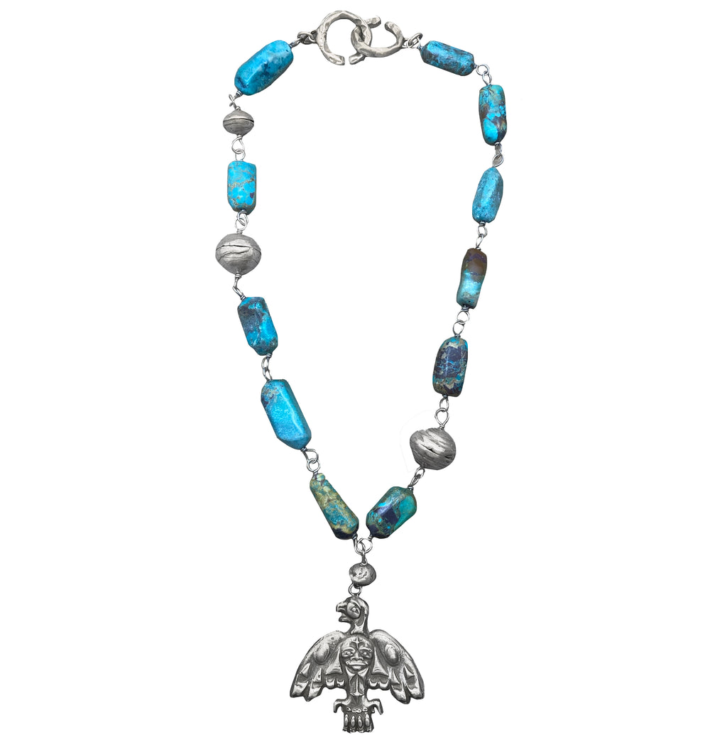 Turquoise Phoenix Necklace