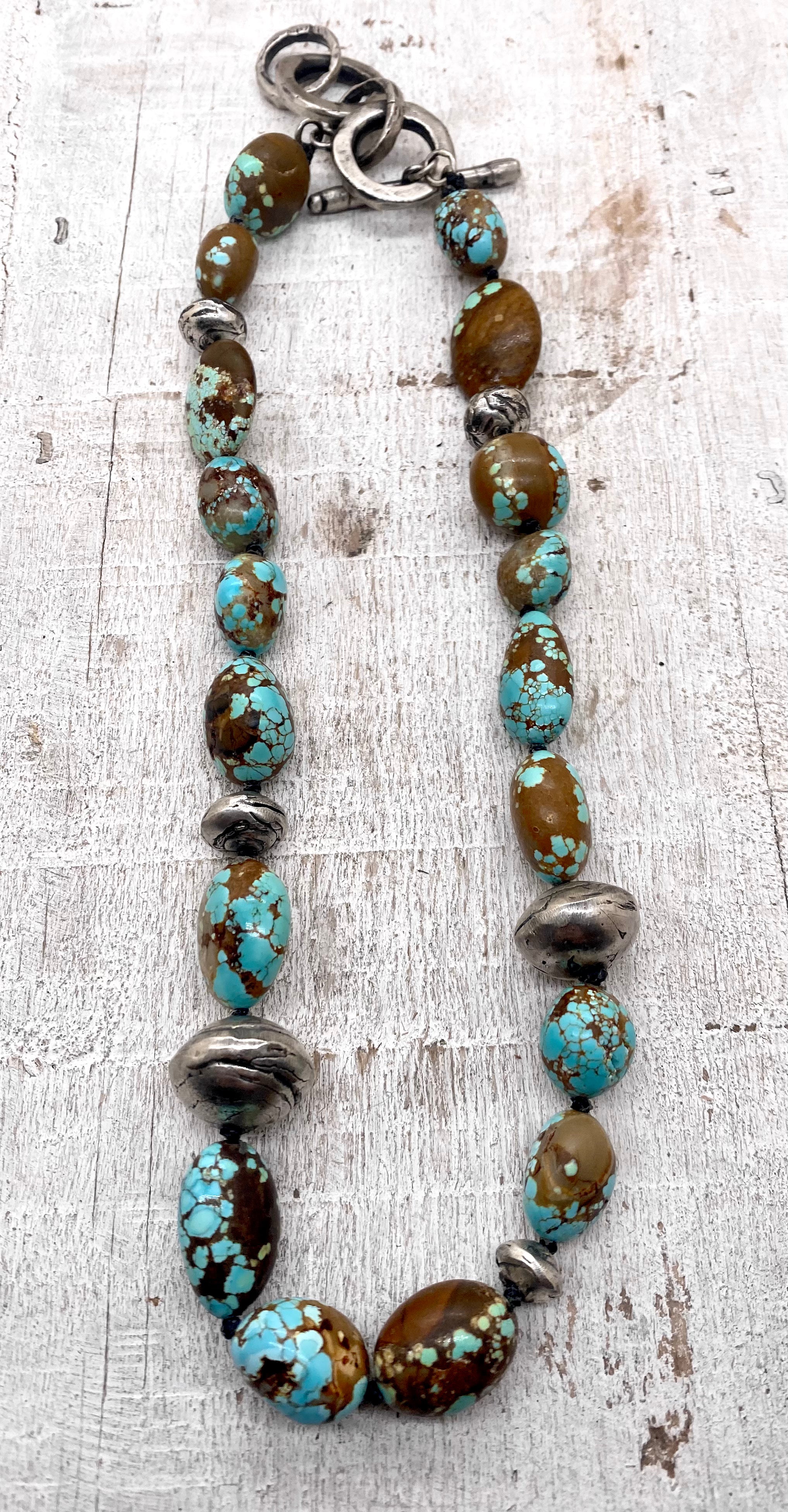 Crazy 8 Turquoise Necklace