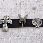 Float like a Butterfly Band Slide with Turquoise