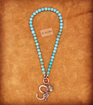 Hohokam Turquoise Charm Chain