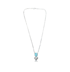 Turquoise Blossom Necklace