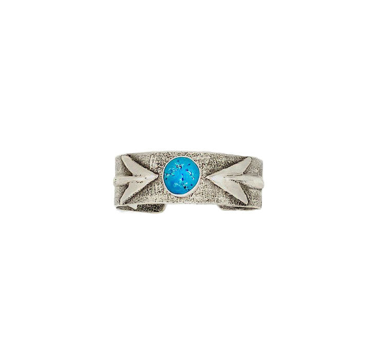 Turquoise Double Arrow Cuff