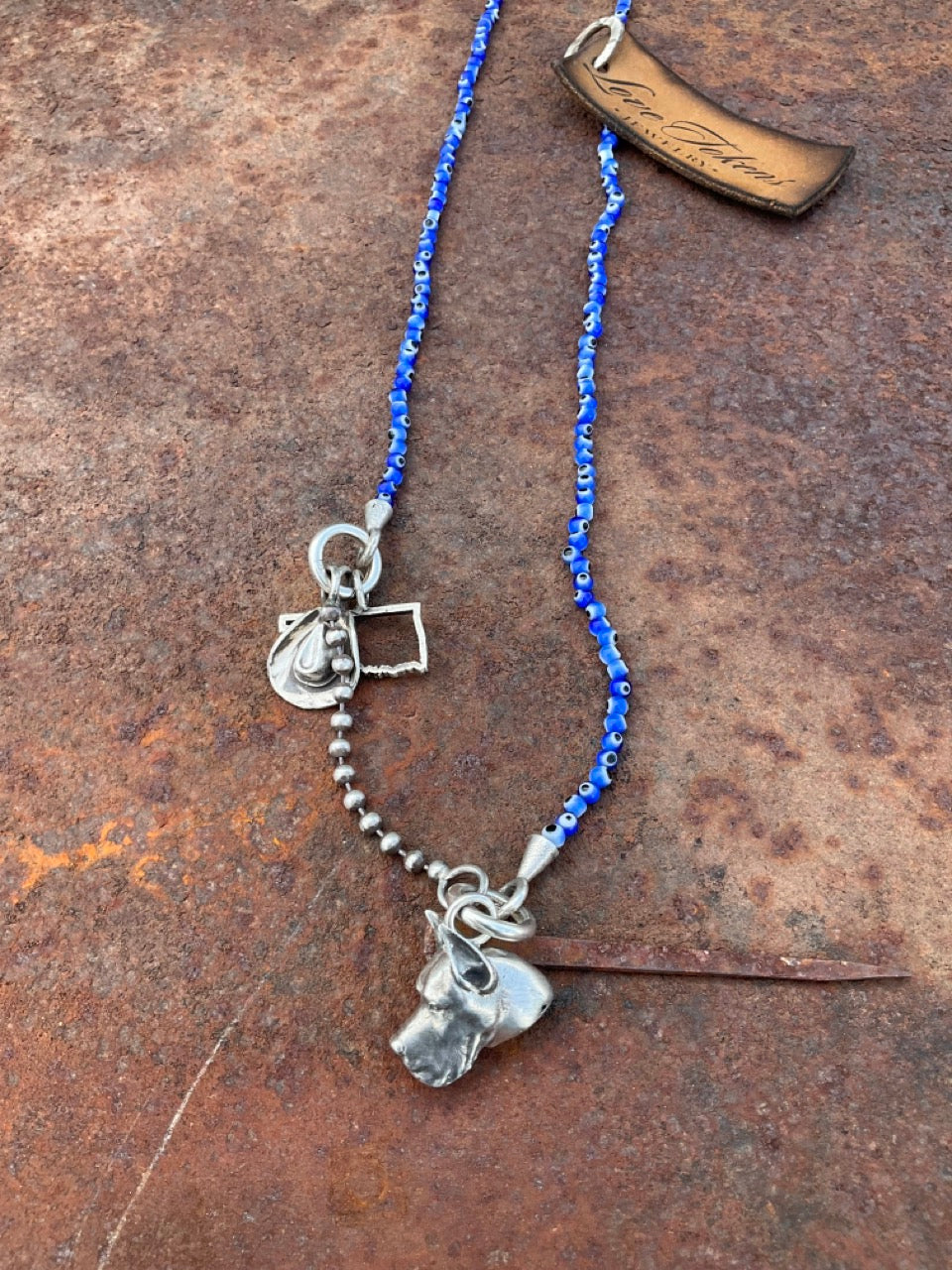 Buy I Love My Great Dane Dog Necklace Online in India - Etsy