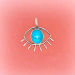turquoise in your eyes charm