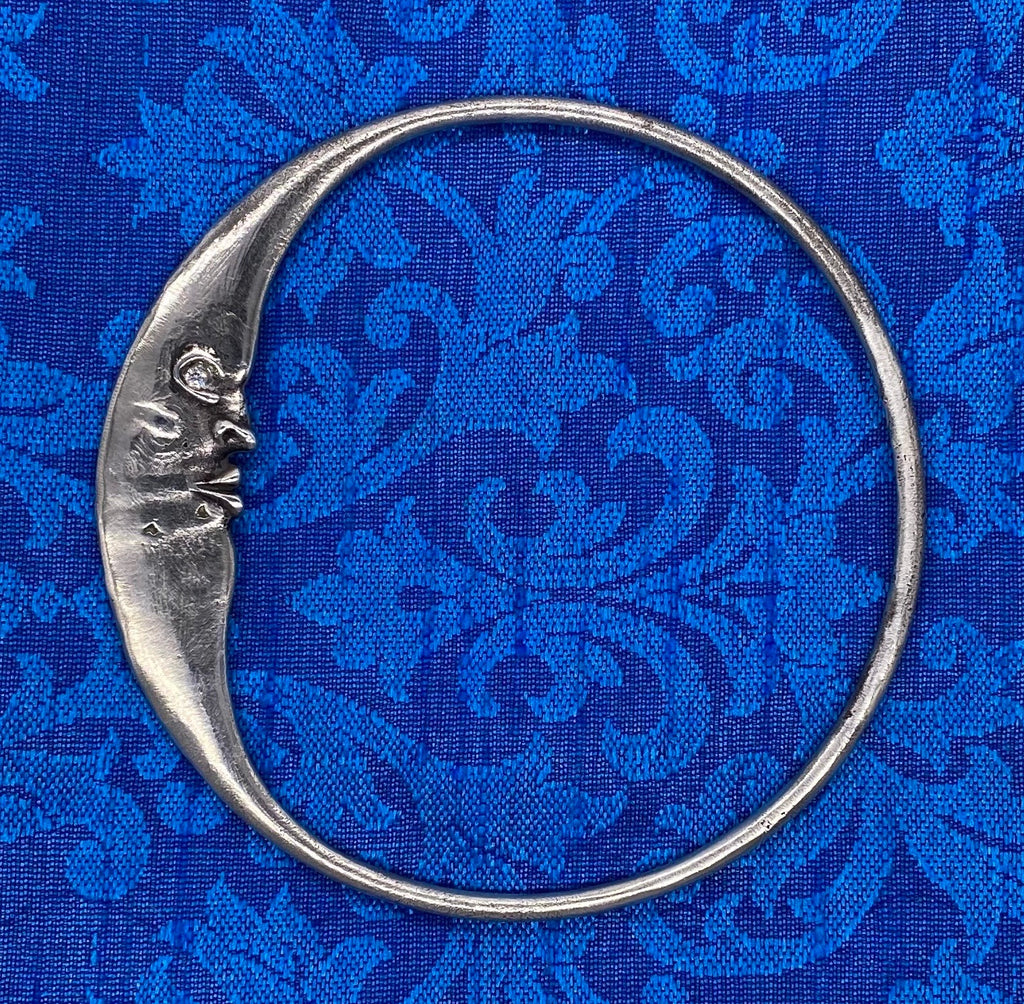 Moon Goddess Bangle Bracelet