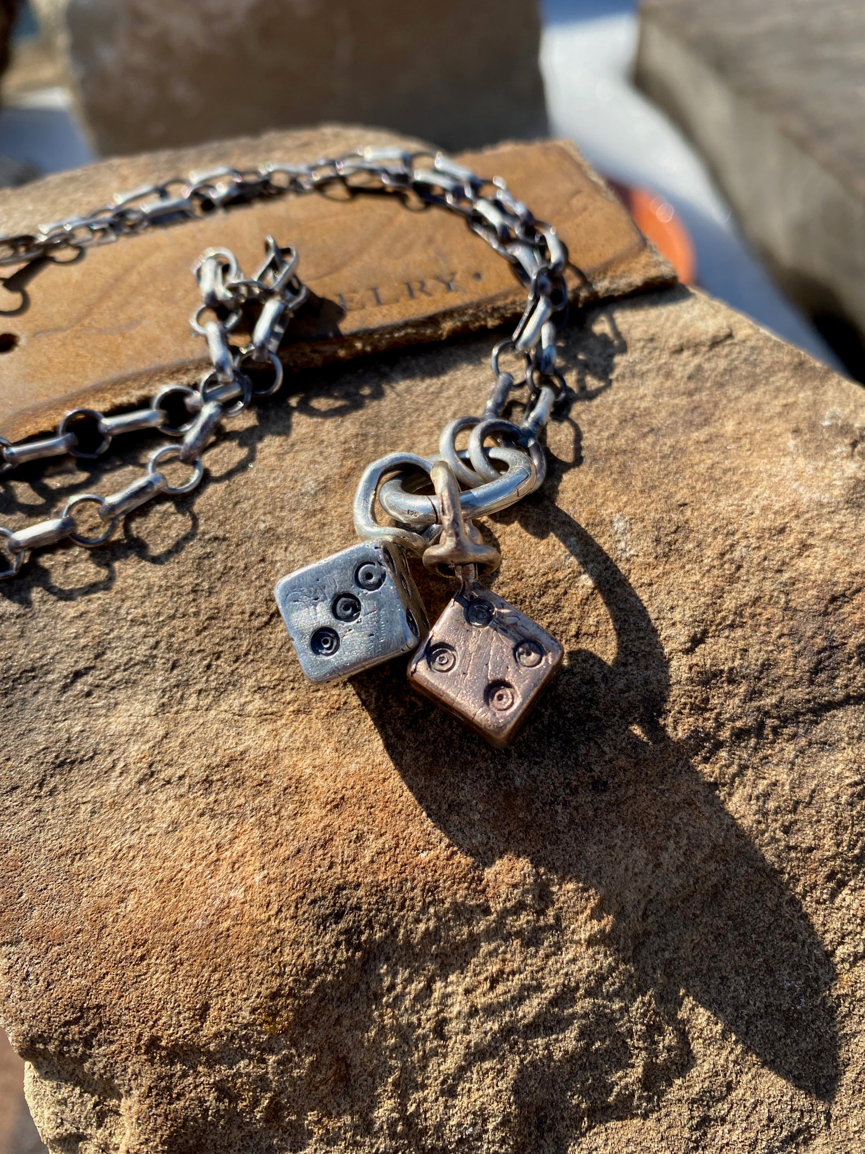 Moonshine Collection Lucky 7's Dice Charm