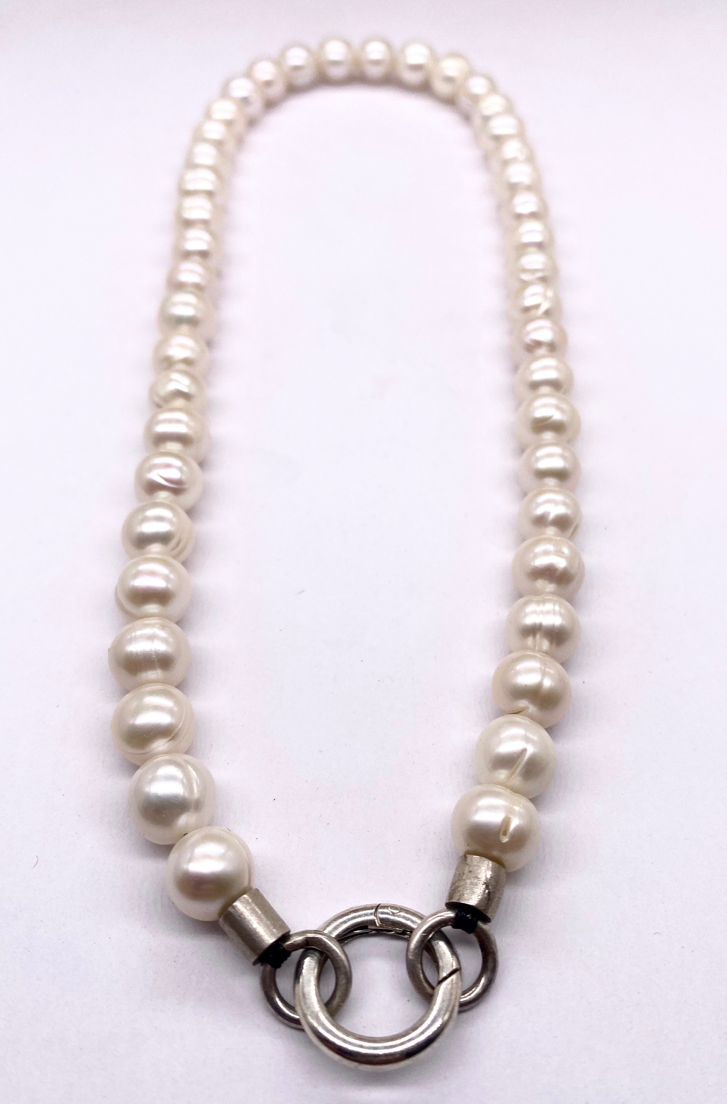 The Queen's Pearl Charm Necklace
