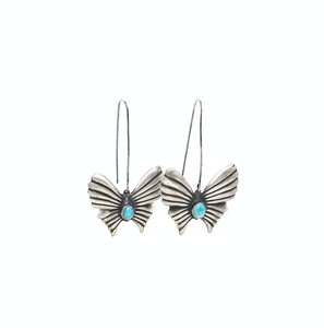 Butterfly Turquoise Earrings